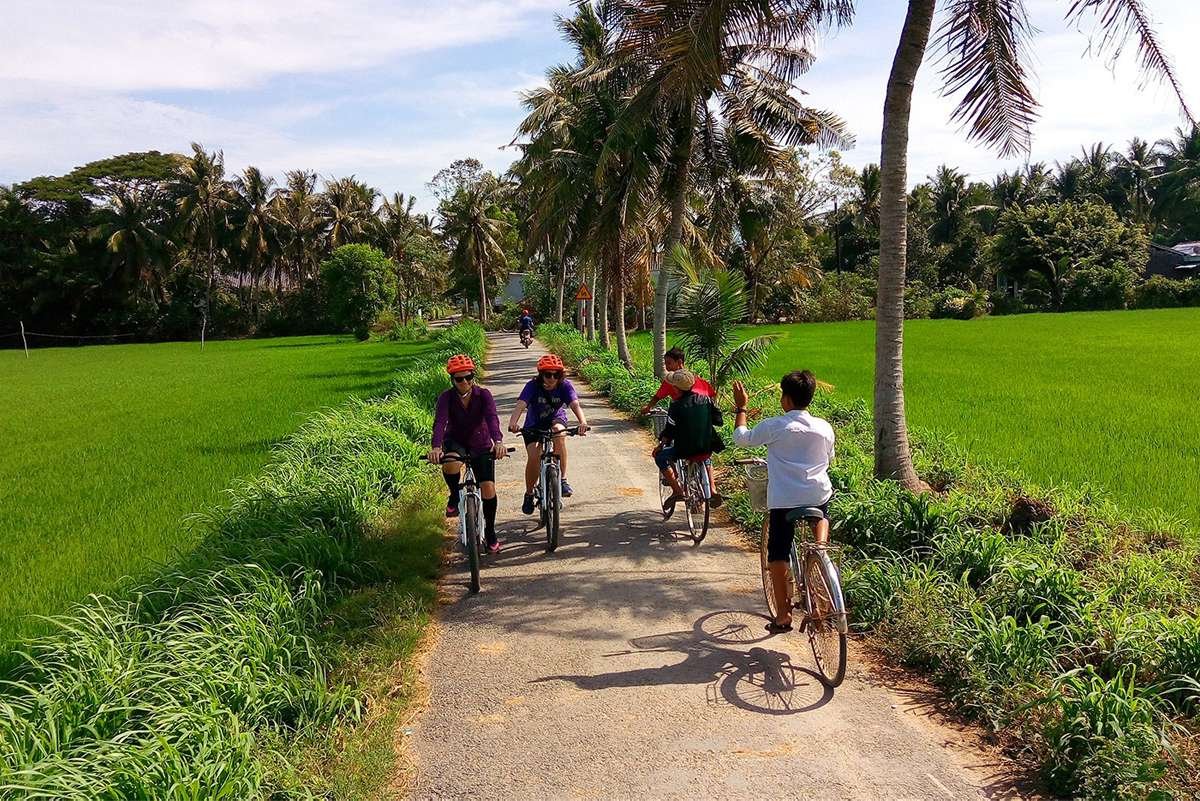 Cycle Trip Mekong Delta from Ho Chi Minh City 6 Day